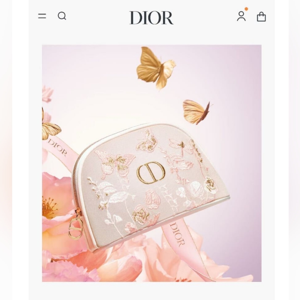 2025 Christian Dior Parfums Floral Pouch Set! - Picture 10 of 15